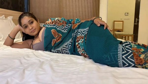 Desi Old Sasur Ji Flirts With Newly Married Bahu, Sucks His Big Cock and Fucks Her Hard Doggy Style - porntry.com - India on poweredporn.com