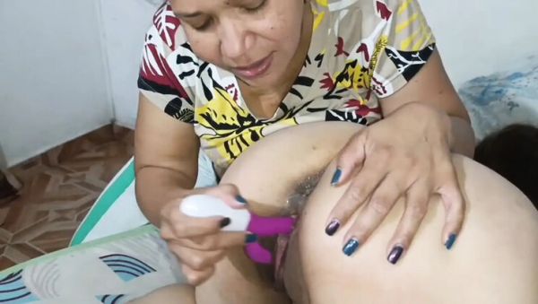 First Time Lesbian Sex with Horny Neighbor - Milfcaliente69 and Sumisadulce69 Pussy Licking and Screaming Orgasm - porntry.com - Spain - Japan - Colombia on poweredporn.com