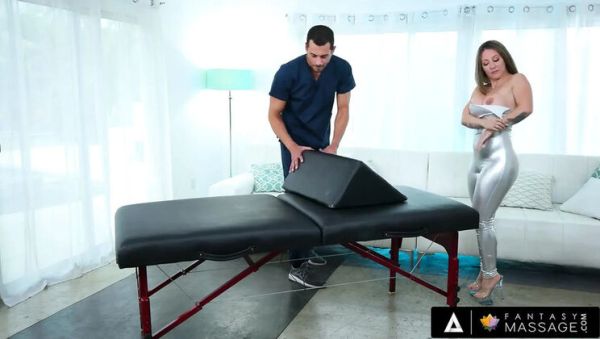 Anal Massage With Betty Foxxx - Big Tits MILF Gets Her Ass Banged Hard By Masseur - porntry.com - Britain on poweredporn.com