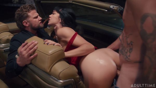 Sucks Vince Karters Cock While Fucks Her Doggy With Lucky Fate And Little Puck - upornia.com on poweredporn.com