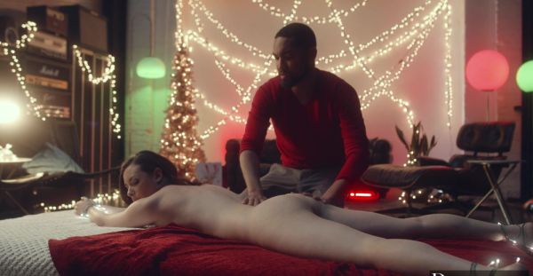 Mickey Mod surprises Casey Calvert with a romantic and intense christmas gift. - alphaporno.com on poweredporn.com