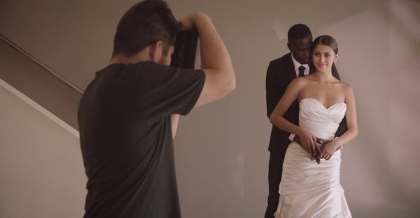 A stunning bride, Sophia Leone, rides a massive black cock with incredible passion. - alphaporno.com on poweredporn.com