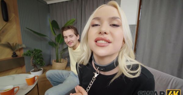 Hot threesome action with Charlie Dean and Vera Jarw watching - alphaporno.com on poweredporn.com