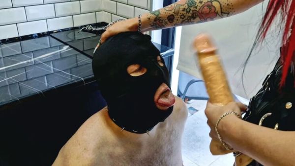 Mistress Nika Face Fucks Slave Deep Throat Spit Humiliation Strapon Pegging - veryfreeporn.com on poweredporn.com