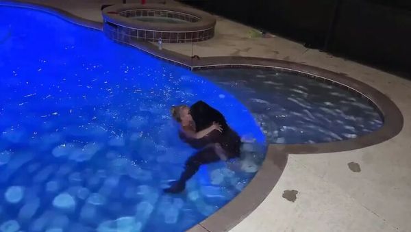 Petite Blonde Bella Bare Double Teamed by Two Black Guys - veryfreeporn.com - Britain on poweredporn.com