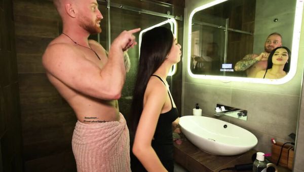 Step Sister Home Party Turns Wild - Big Dick Game with Small Pussy Fucking - porntry.com on poweredporn.com