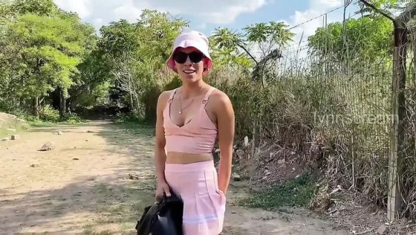 Lynn Scream Outdoor Sex with Classmate - Deep Throat Blowjob and Creampie in the Woods - porntry.com - Spain - Argentina on poweredporn.com