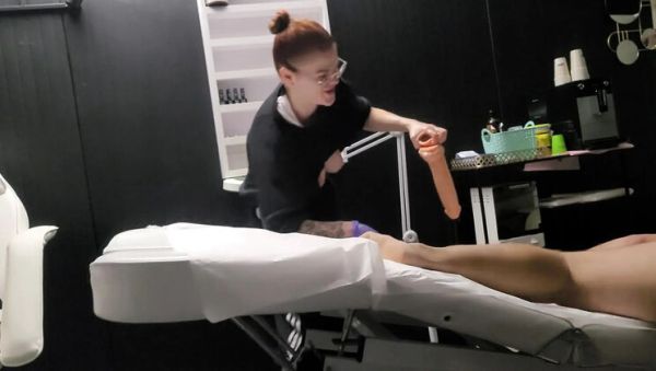 LuTosT Massage Turns Wild: Femdom Pegging Makes Him Fall Over on Sofa - veryfreeporn.com on poweredporn.com