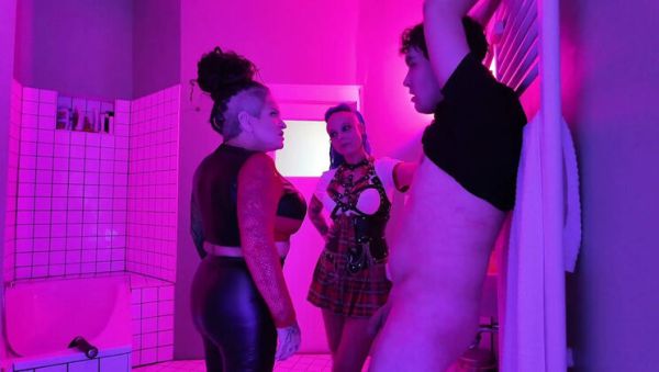 Dirty Slave Boy Obedient In Shower With Domina Dark & EdgesOfReality - Extreme Femdom Humiliation - porntry.com - Britain - Denmark on poweredporn.com