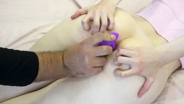 First Time Teen Butt Plug Anal Stretching Fingering Adventure - porntry.com on poweredporn.com