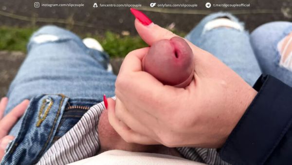 Super Risky Public Handjob on a Bench and Pier - SlipCouple Outdoor Adventure - porntry.com on poweredporn.com