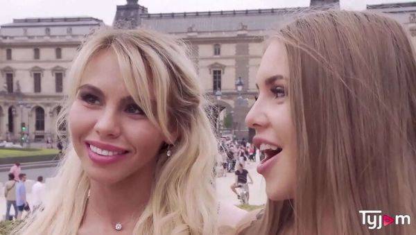 Blonde Lana Sins gets anal with big tits and takes hard cock - xxxfiles.com on poweredporn.com