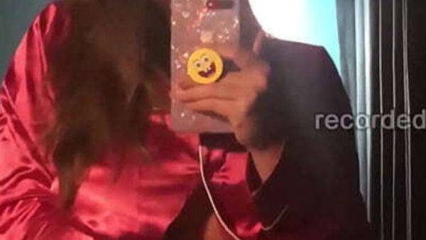 Big Tits Teen Ella Knox Fingers Her Hairy Pussy Quietly on Webcam - xxxfiles.com on poweredporn.com