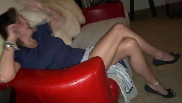 Agness Laughs at Cuckold Donald After He Plays Alone - Amateur MILF Creampie & Femdom Fun - veryfreeporn.com on poweredporn.com