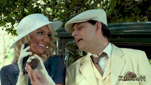 Natasha Marley A Huge Tits Blonde Tinder Date Is Banged Outdoor Hard By Paul Chaplin - videomanysex.com on poweredporn.com