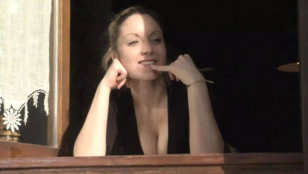 Blonde Teen Swallows Cum After Blowjob, Brunette Gets Filled in Ass by Huge Vintage Cock - veryfreeporn.com on poweredporn.com