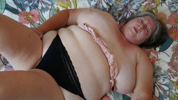 Chris44G Fucks a Dildo with Big Natural Tits and Thong - Mature British MILF - veryfreeporn.com - Britain on poweredporn.com