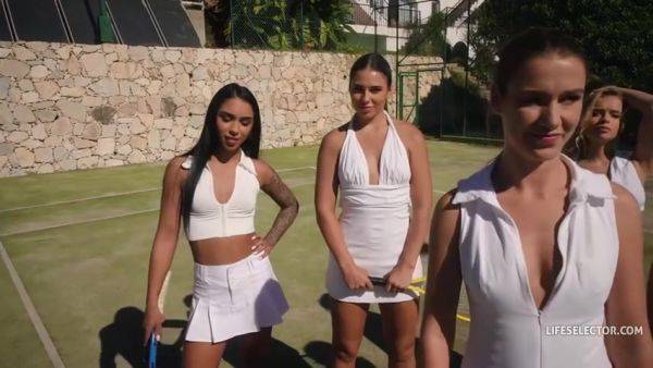 Alexis Crystal & Black Angel - Yes Dean - videomanysex.com on poweredporn.com