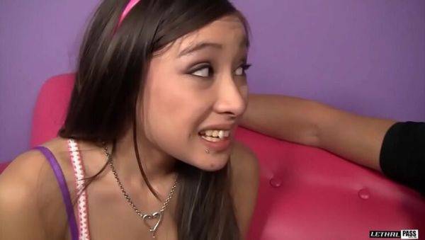 Ariel Rose Pleads Stepdad to Lick Her Ass and Fuck Her Tight Pussy - porntry.com on poweredporn.com