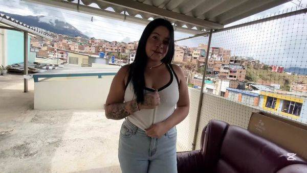 Neighbor Coco Camii Begs For Anal Again - Big Ass Latina Teen Fucked Hard - veryfreeporn.com - Colombia on poweredporn.com