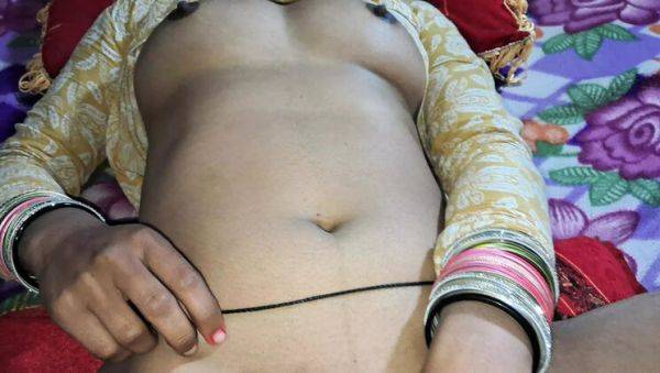 Indian Bhabhi Shaved Pussy Fuck With Husband in HD - veryfreeporn.com - India on poweredporn.com