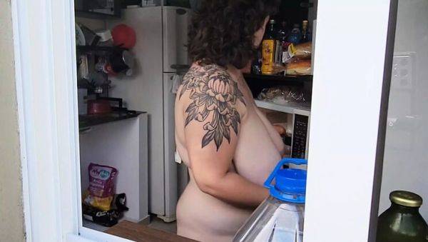 Hot Brazilian Neighbor Caught Naked in Window - Big Natural Tits & Huge Areolas - xxxfiles.com - Brazil on poweredporn.com