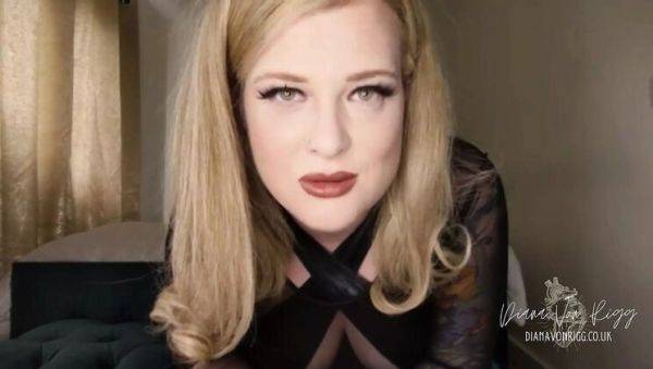 Blonde Dominatrix Diana Von Rigg Pegging POV: Anal Slut Training in HD - veryfreeporn.com - Britain on poweredporn.com