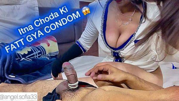 Hardcore Desi Sex: Broken Condom, Rough Fuck from Behind in HD 1080p - porntry.com - India on poweredporn.com