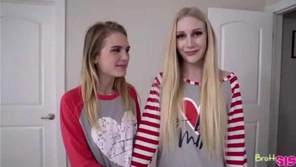 Blonde Girlfriend Emma Starletto Makes Me Fuck Her Hard - porntry.com on poweredporn.com