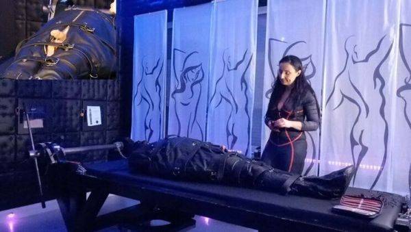 Mistress Luciana Dominates Submissive Slave with Electric Shock Torture in Extreme BDSM Scene - porntry.com - Germany on poweredporn.com
