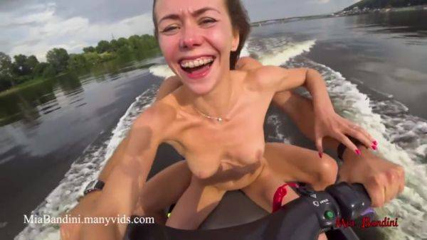 Public Butt Sex Ride On The Jet Ski - Mia Bandini - txxx.com on poweredporn.com