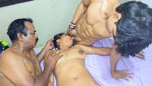 Indian Teacher Fucks Student Hardcore - Kamasutra Lesson Turns Wild with Threesome Action - porntry.com - Russia - India on poweredporn.com