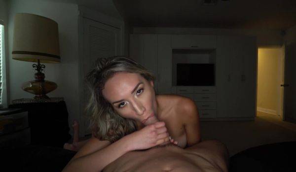 Slender beauty sucks the life out of this dick prior to get laid - xbabe.com on poweredporn.com