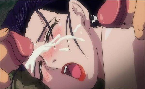 Anime whore suited with endless dicks that splash sperm on her huge melons - alphaporno.com on poweredporn.com