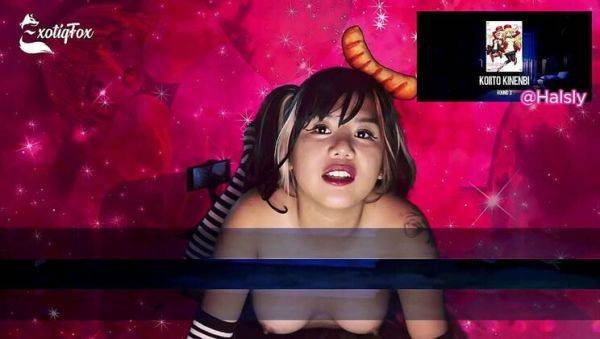 ExotiqFox Bouncing Tits & Ass - Asian Solo Masturbation JOI Fap Hero - xxxfiles.com on poweredporn.com