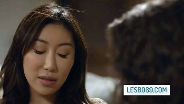 Busty Asian Lesbians Victoria Voxxx & Nicole Doshi Lick Pussy in New Home - xxxfiles.com on poweredporn.com