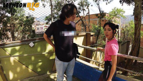 Flexible Colombian Neighbor Gets Brutal Yoga Sex with Big Cock - xxxfiles.com - Colombia on poweredporn.com