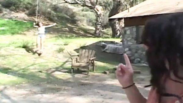 Horny Teens Jamie Elle & Ariana Jollee Share Johnny Thrust's Cock in Hot Outdoor Threesome - veryfreeporn.com on poweredporn.com