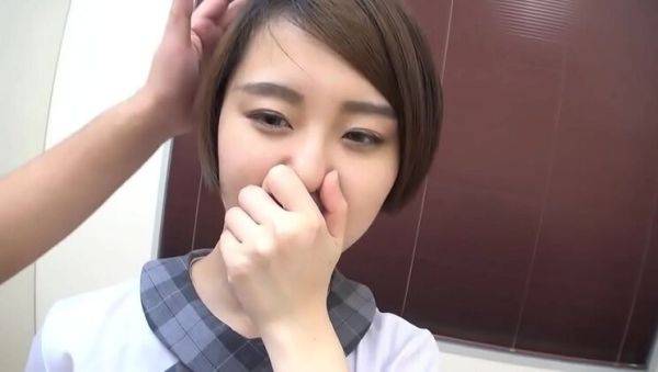 Japanese Schoolgirl Mana Imori in Uniform - Naive to Naughty Blowjob - porntry.com - Japan on poweredporn.com