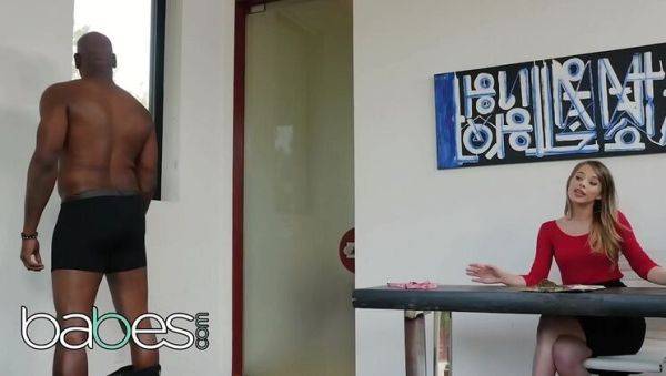 Jillian Janson Gets Blacked by Flash Brown in Hot Office Fuck - Cum-Filled Interracial Action - porntry.com on poweredporn.com