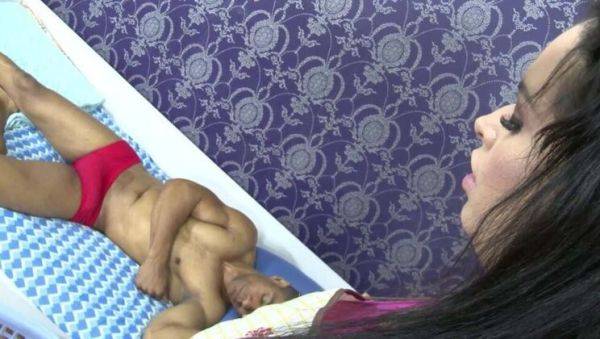 Step Nephew Caught in Underwear by Hot Stepmom Angel Lima - xxxfiles.com on poweredporn.com