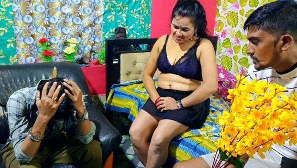 Desi Indian Aunty Caught by Husband Fucking Neighbor's Brother Hardcore - xxxfiles.com - India on poweredporn.com