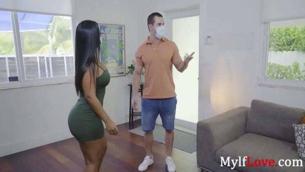 Busty Latina MILF Rose Monroe Strikes a Hot Deal with Big Tits and Big Ass - xxxfiles.com on poweredporn.com