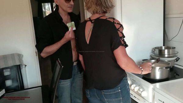 Hot Step Mom Gets Paid For Hardcore Kitchen Sex With Big Cock Step Son - xxxfiles.com on poweredporn.com