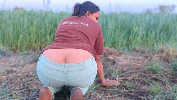 Stepbrother Seduces Stepsister in Field, Anal Try with Full Hindi Audio - Wrong Hole XXX - veryfreeporn.com - India on poweredporn.com