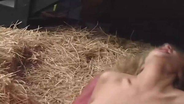 Mysti May Gets Hardcore Fuck in the Barn - Rough Doggy Style & Deep Throat Action - porntry.com on poweredporn.com