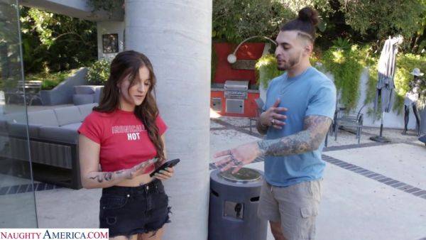 Serena Sterling Poses For Nudes For Her Friends Horny Stepbrother - Serena Sterling - videomanysex.com on poweredporn.com