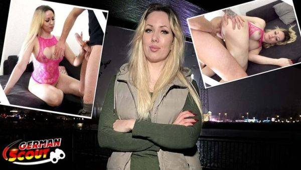 German Scout Marie Cherie Gets Picked Up for First Casting Fuck - Perfect Round Ass Blonde MILF - porntry.com - Germany on poweredporn.com