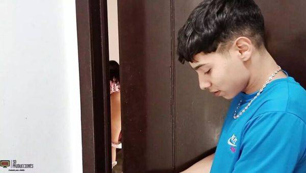 Samantha Evans takes her stepbrother's huge cock in hot Spanish porn - Blowjob, Big Ass, MILF, Rough Sex - porntry.com - Venezuela - Spain - India - Colombia on poweredporn.com