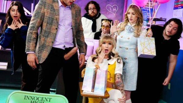 18-Year-Old Student Fucks Principal in 4K - Dirty School Scandal Trailer - porntry.com on poweredporn.com